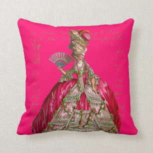 Marie Antoinette im Party Versailles Tea Kissen