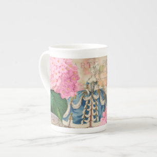 Marie Antoinette in Redoute Blume Tasse Cup