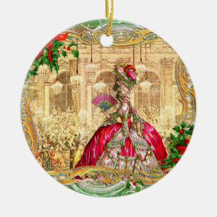 Marie Antoinette in Versailles Weihnachtsschmuck