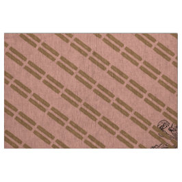 Marie Antoinette initial monogram upholstery linen Stoff
