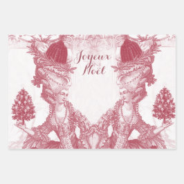Marie Antoinette Joyeux Weihnachten Geschenkpapier Set