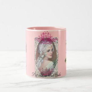 MARIE ANTOINETTE KAFFEE-TASSE ZWEIFARBIGE TASSE