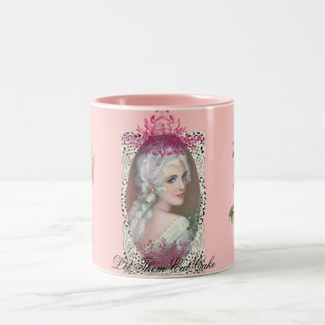 MARIE ANTOINETTE KAFFEE-TASSE ZWEIFARBIGE TASSE (Mittel)
