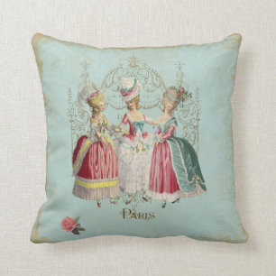 Marie Antoinette Ladys in Wart Kissen