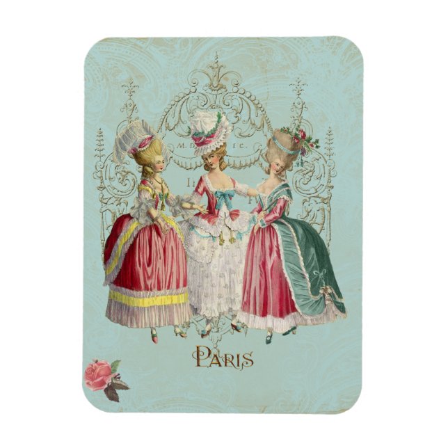 Marie Antoinette Ladys Magnet (Vertikal)