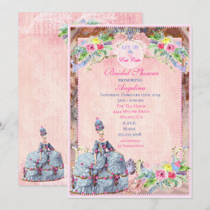 Marie Antoinette~Lasst sie Kuchen essen Einladung