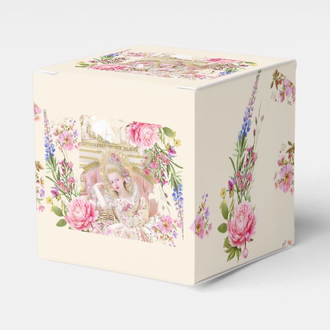 Marie Antoinette let them eat cake Geschenkschachtel (Vorderseite)