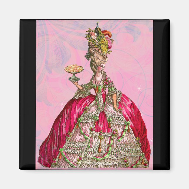 Marie Antoinette Ließ sie zum Kuchen Magnet (Vorne)