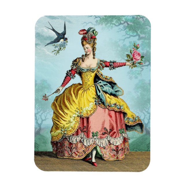 Marie Antoinette Magnet (Vertikal)
