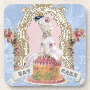 Marie Antoinette-Mangent des dessous de verre de