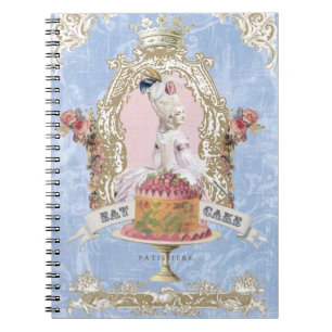 Marie Antoinette-Mangent le carnet de gâteau…