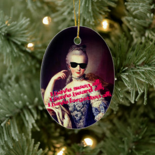 ♥ Marie-Antoinette Marie Antoinette crazy Kitsch ♥ Keramik Ornament