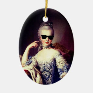 ♥ Marie-Antoinette Marie Antoinette crazy Kitsch ♥ Keramik Ornament