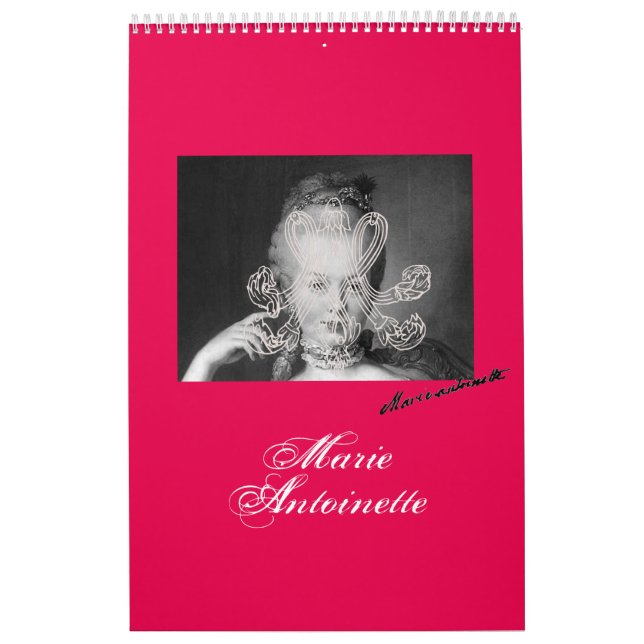 Marie-Antoinette – Marie Antoinette Kalender (Titelbild)