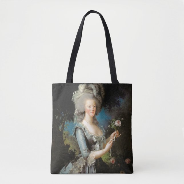 Marie Antoinette mit einer Rose, 1783 Tasche (Vorderseite)