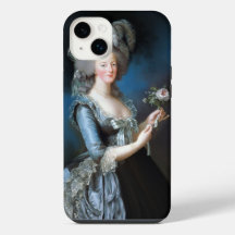 Marie Antoinette mit einer Rose