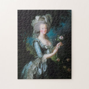 Marie Antoinette mit Rose von Elisabeth Le Brun