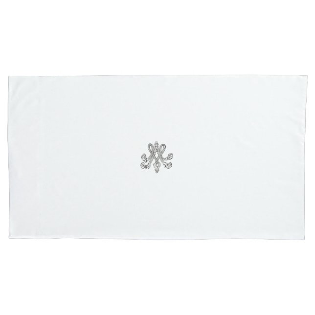 Marie Antoinette – Monogramm – Royal Monogram Kissenbezug (Vorderseite)