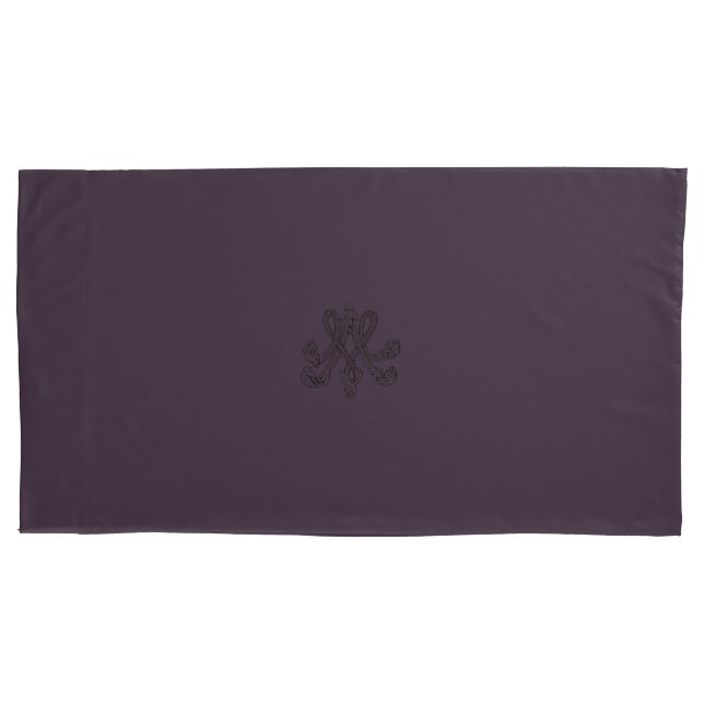 Marie Antoinette – Monogramm – Royal Monogram Kissenbezug (Vorderseite)