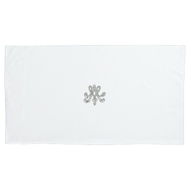 Marie Antoinette – Monogramm – Royal Monogram Kissenbezug (Vorderseite)
