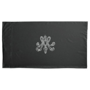 Marie Antoinette – Monogramm – Royal Monogram Kissenbezug