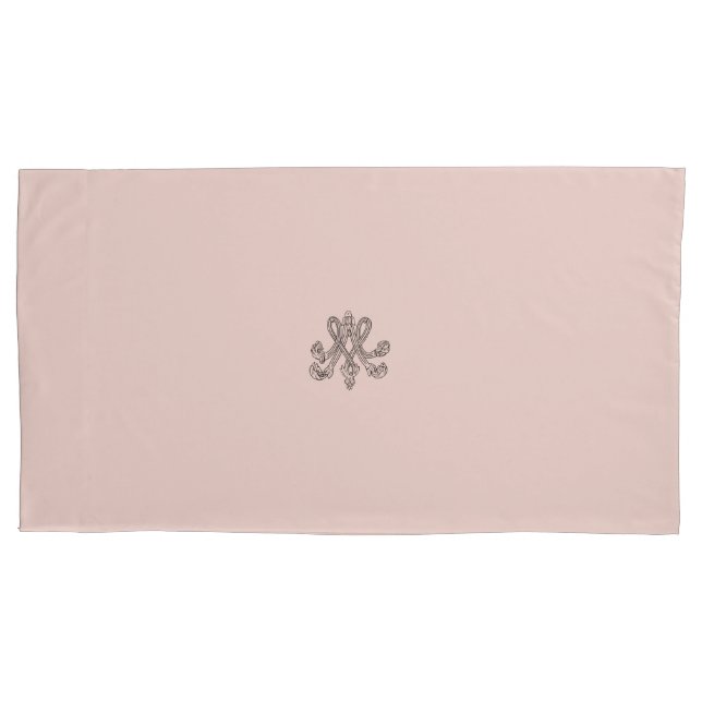 Marie Antoinette – Monogramm – Royal Monogram Kissenbezug (Vorderseite)