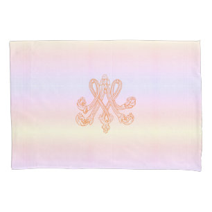 Marie Antoinette – Monogramm Royal Monogram Pastel Kissenbezug
