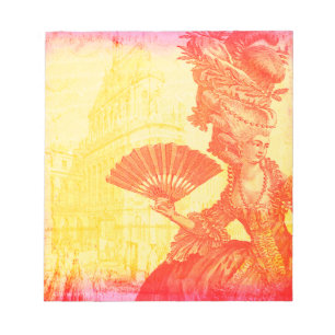 Marie Antoinette Orange Crush Notizblock