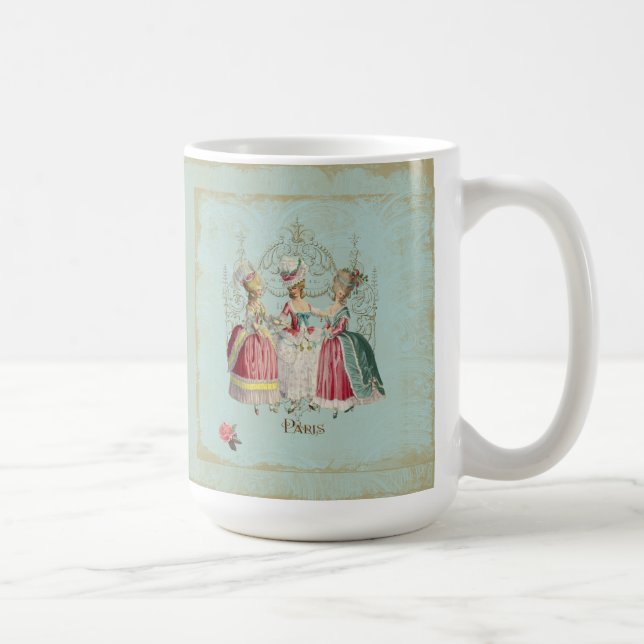 Marie Antoinette Paris Kaffeetasse (Rechts)