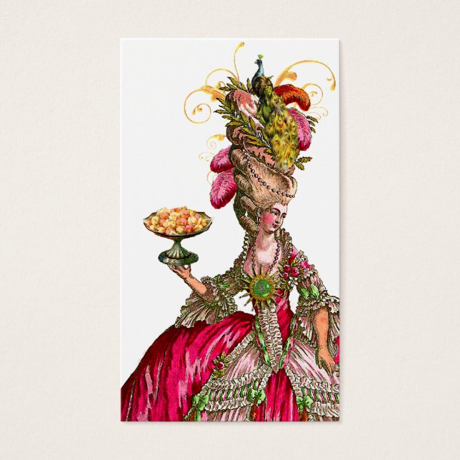 Marie Antoinette Peacock Platzkarte/Business (Vorderseite)