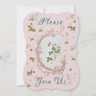 Marie Antoinette Petite Fraise Invitations