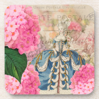 Marie Antoinette Pink Hydrangeas Untersetzer