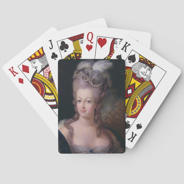 Marie Antoinette Playing Cards Spielkarten (Rückseite)
