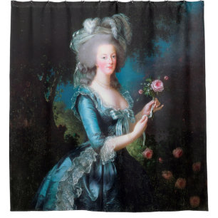 Marie Antoinette Porträt Duschvorhang