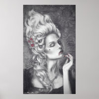 Marie Antoinette Poster Rokoko Poster Versailles