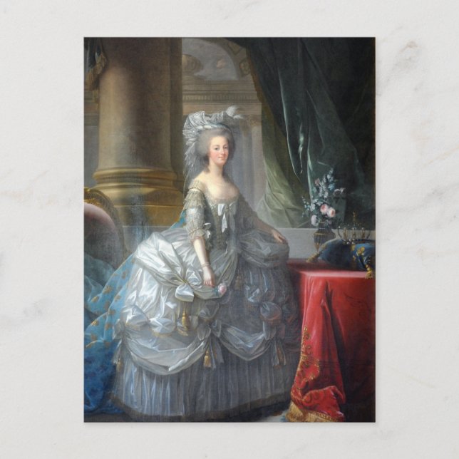 Marie Antoinette Postkarte (Vorderseite)