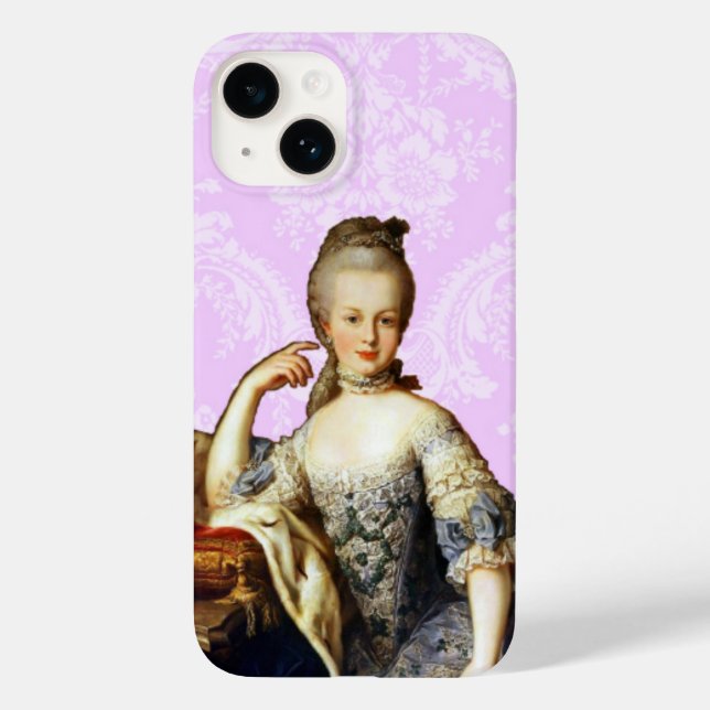Marie Antoinette Queen of France Case-Mate iPhone 14 Hülle (Rückseite)