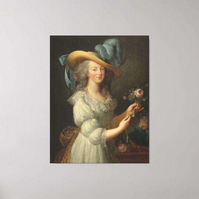 Marie Antoinette Queen of France Leinwanddruck (Vorderseite)
