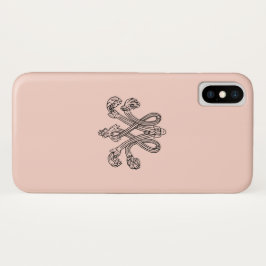 Marie Antoinette Royal initial rosane Handyhülle Case-Mate iPhone Hülle