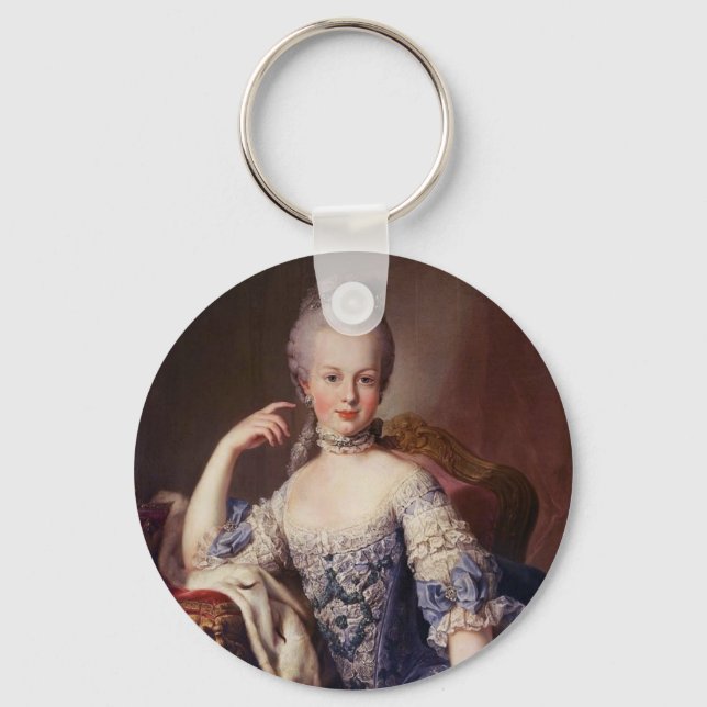 Marie Antoinette Schlüsselanhänger (Vorderseite)