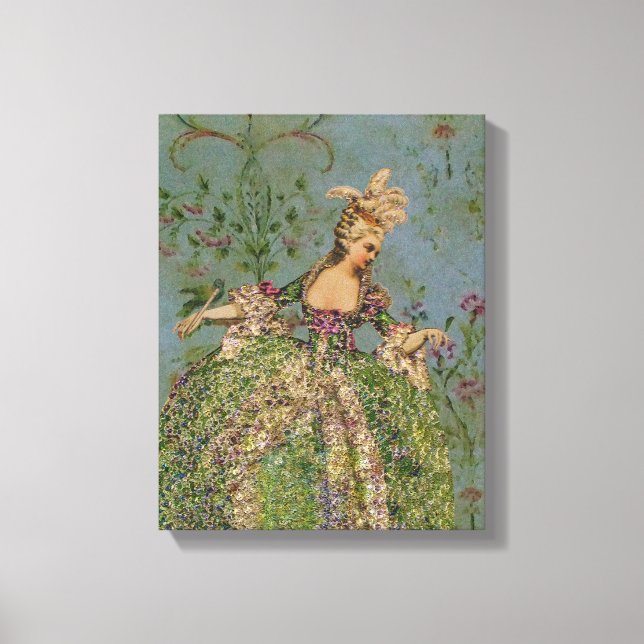Marie Antoinette ~ Toile enveloppée #16 (Recto)