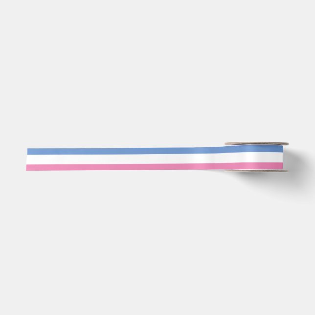 Marie Antoinette Tricolor Ribbon Satinband (Vorderseite)