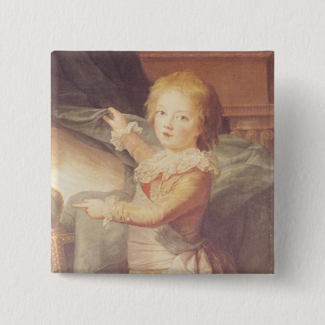 Marie-Antoinette und ihre Kinder Button (Vorderseite)