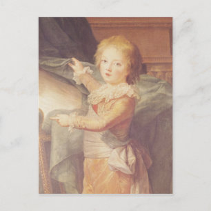 Marie-Antoinette und ihre Kinder Postkarte