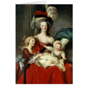 Marie-Antoinette und ihre vier Kinder, 1787