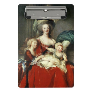 Marie-Antoinette und ihre vier Kinder, 1787 Mini Klemmbrett