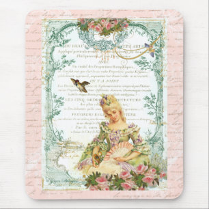 Marie Antoinette und Sparrow Mousepad