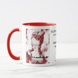 Marie Antoinette Unterzeichnungs-Tasse Tasse