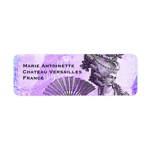 Marie Antoinette & Versailles Burg Lila (Vorne)
