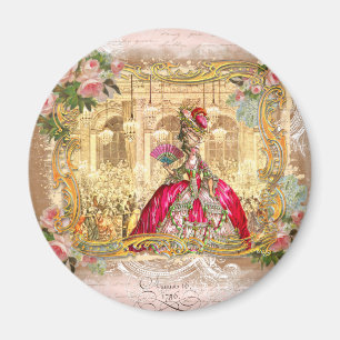 Marie Antoinette Versailles Party Magnet